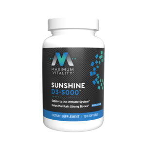 Sunshine D3-5000 Vitamin D Supplement