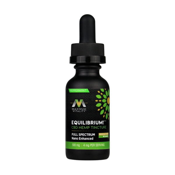 Equilibrium! CBD Hemp Tincture Peppermint Flavor