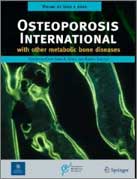 Osteoporosis International Cover Osteoporosis International Cover