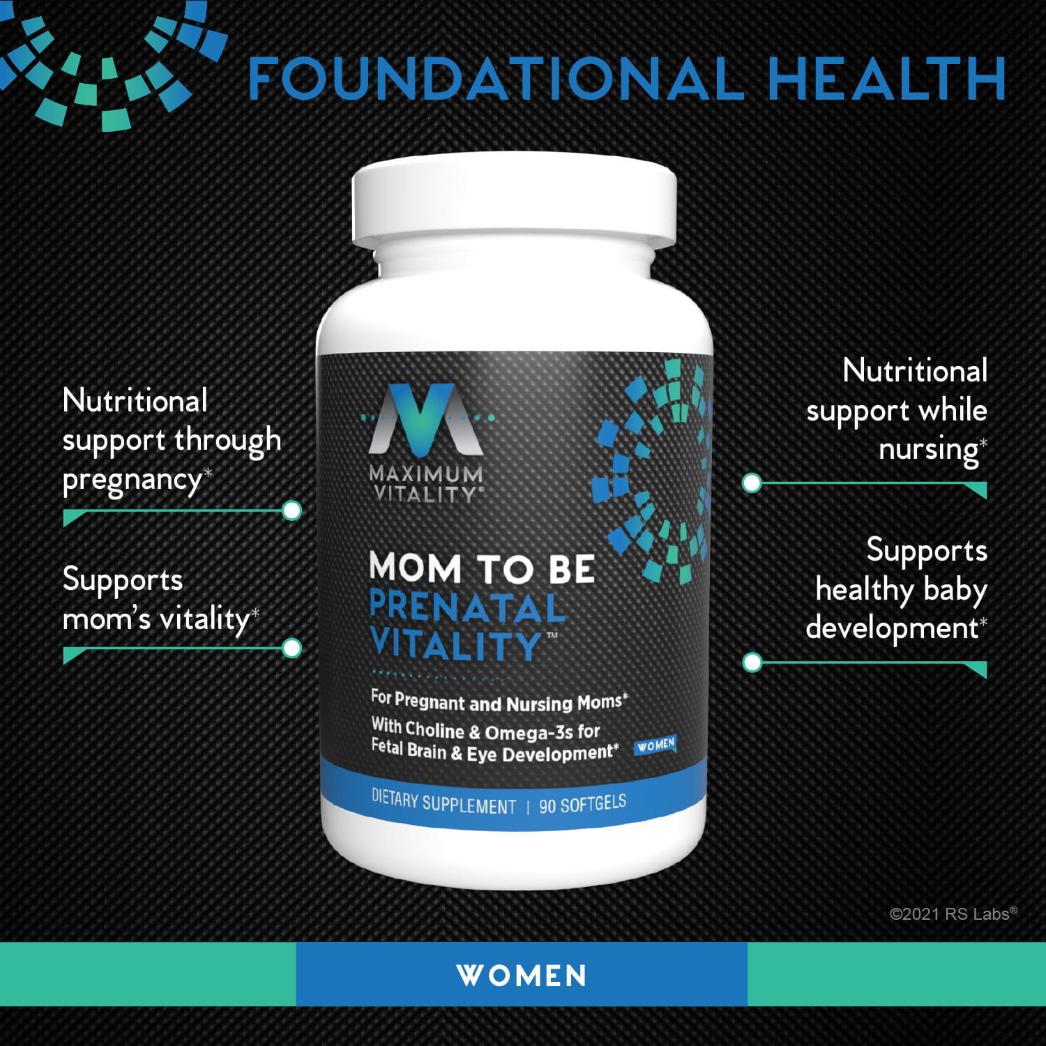 Mom to Be Prenatal Vitality™ Maximum Vitality
