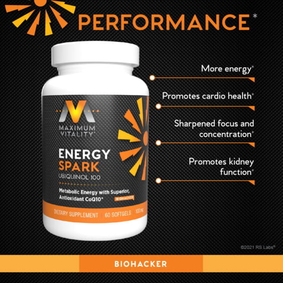 Energy Spark Ubiquinol 100 Benefits
