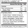 Flush! Colon Cleanse Supplement Facts