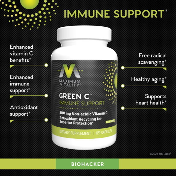 Green C Immune Support Non Acidic Vitamin C Benefits