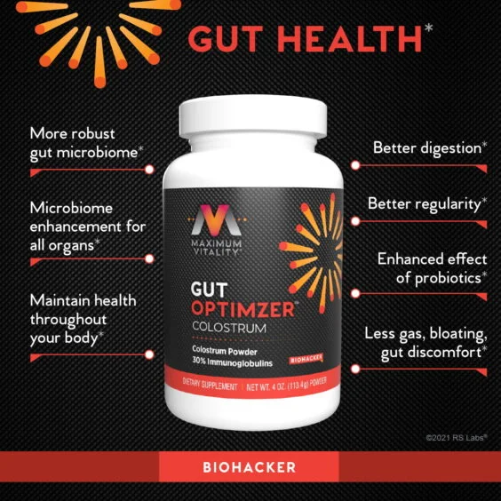 Gut Optimizer Colostrum Benefits