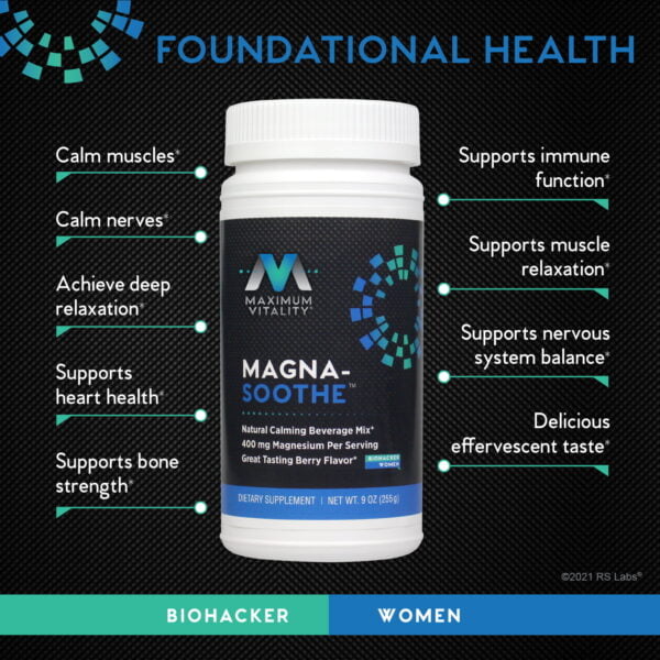 magna soothe anti stress magnesium drink benefits