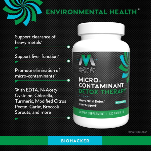 Micro-Contaminant Detox Therapy Benefits