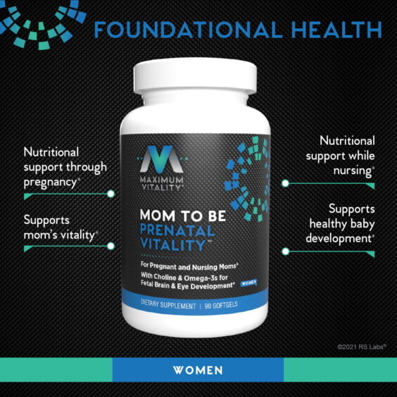 Mom To Be Prenatal Vitality Multivitamin Benefits